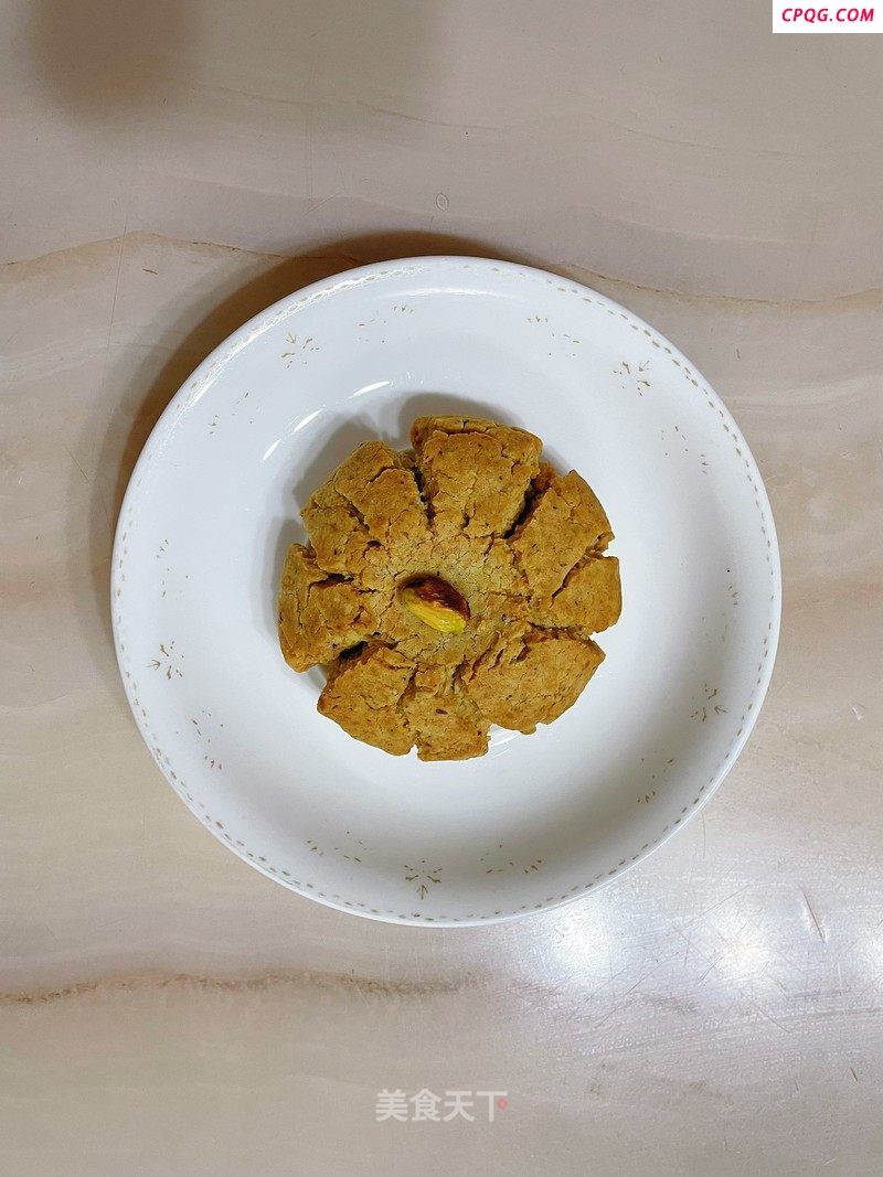 开心果桃酥的做法