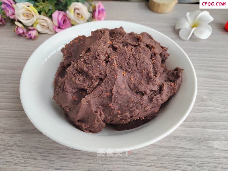 桂花核桃枣泥豆沙的做法