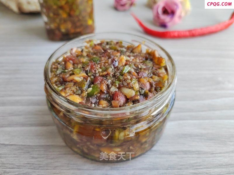 花生蒜蓉辣椒酱的做法