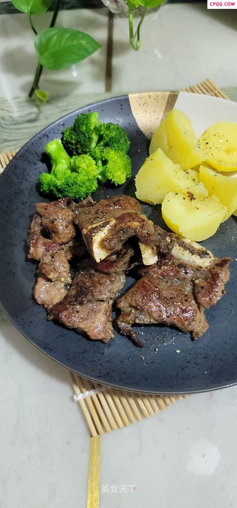 香煎牛仔骨的做法