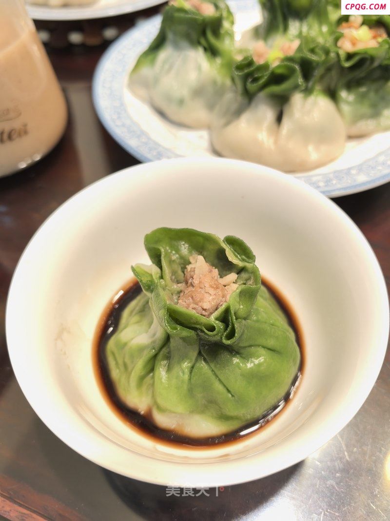 翡翠烧麦的做法