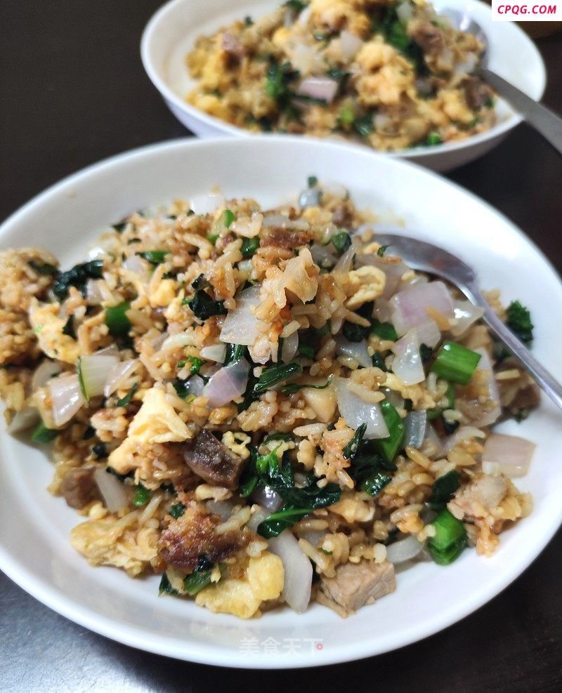 蛋炒饭的做法