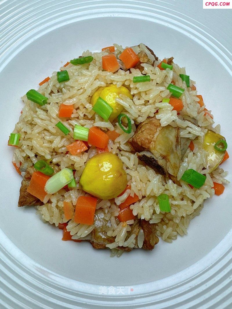 板栗排骨焖饭的做法