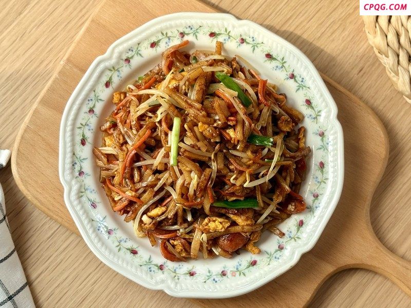 炒饼丝的做法