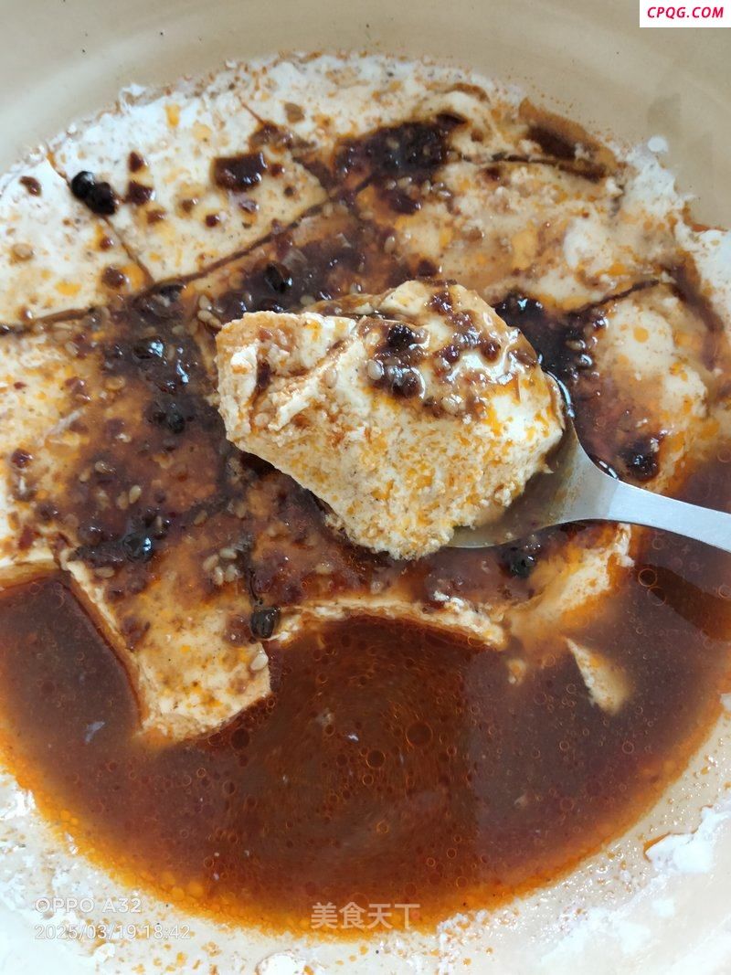 蒸豆腐脑的做法