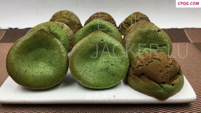 抹茶黄油栗子造型糯米糕,软糯 Q 弹,一口爱上这抹甜。的做法