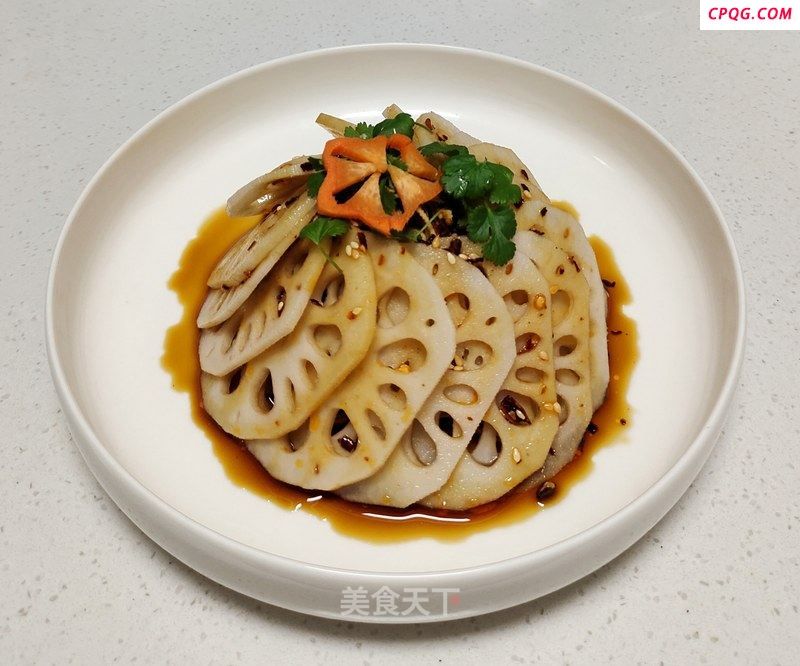 凉拌藕片的做法