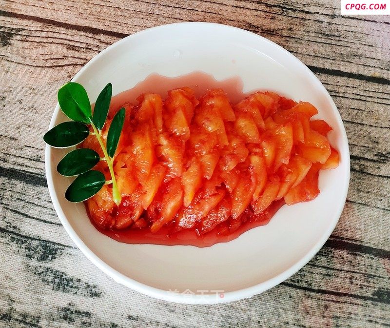 红酒菠萝的做法