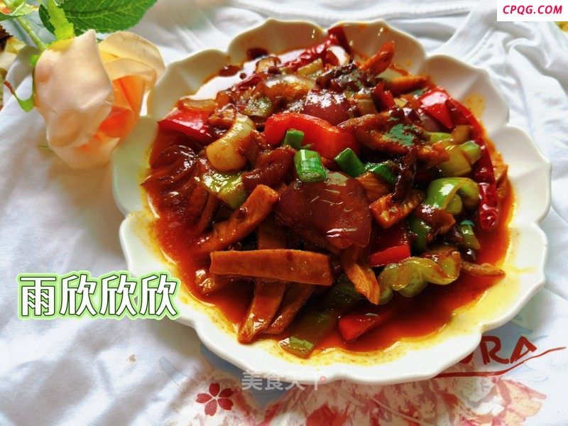 爆炒脆肚的做法