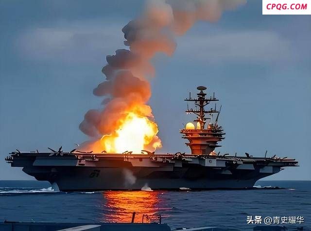 美航母又炸胡塞武装 昼夜不停空袭 红海激烈交锋升级