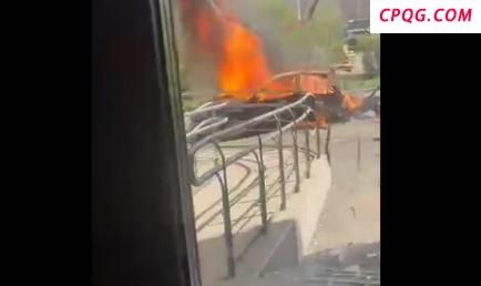 俄莫斯科州一汽车发生爆炸