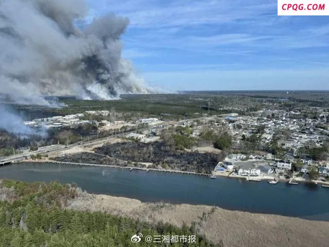 美国新泽西州19岁男孩涉嫌纵火被捕 山火致大面积受损