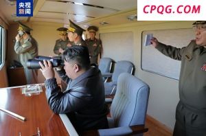 朝鲜进行远程炮及导弹系统联合打击训练