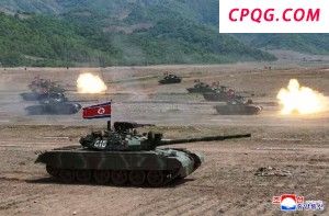 金正恩观摩朝鲜人民军各兵种战术综合训练
