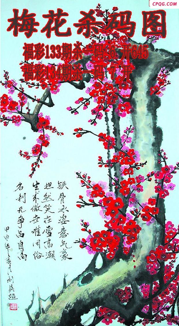 梅花杀码2025134期3d图谜（原创）
