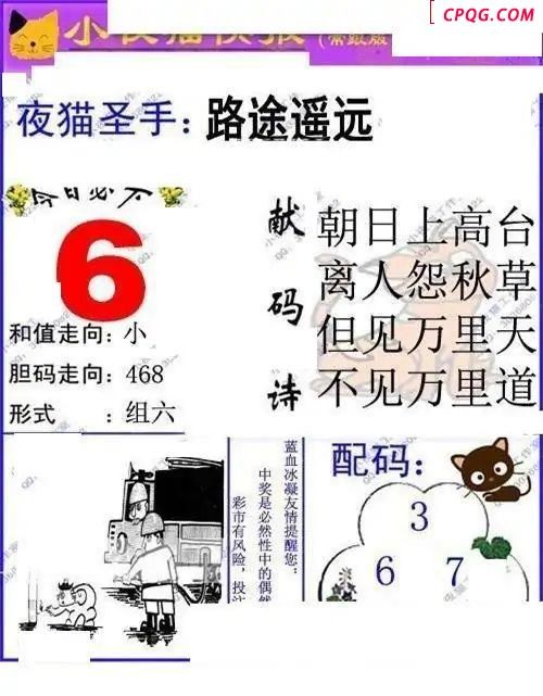 小夜猫快报2025135期3d图谜