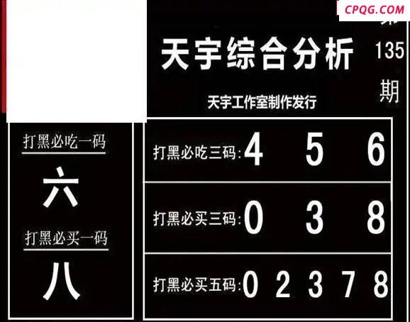 天宇多字和值谜2025135期3d图谜 