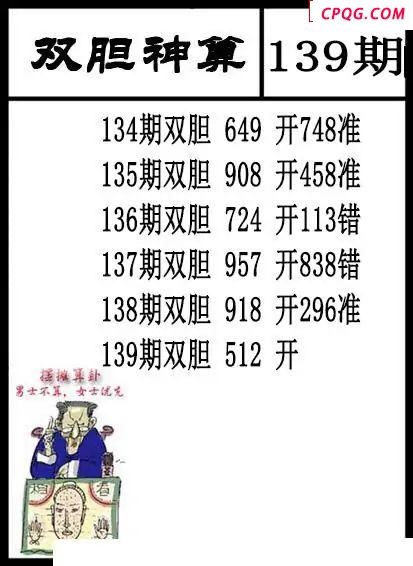 双胆神算2025139期3d图谜