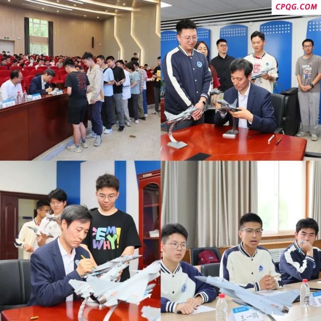 歼10C总师王海峰回母校被包围了