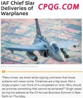 印度空军高官不满：“国产战机”到底何时能交货