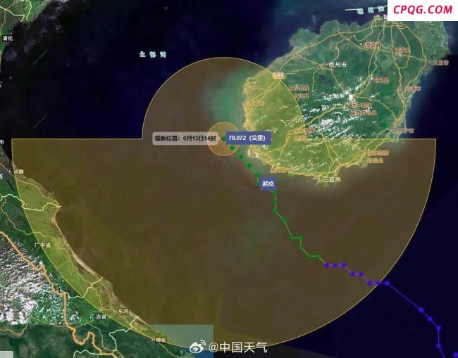 变强后的台风蝴蝶到底要去哪儿 华南沿海迎战强降雨