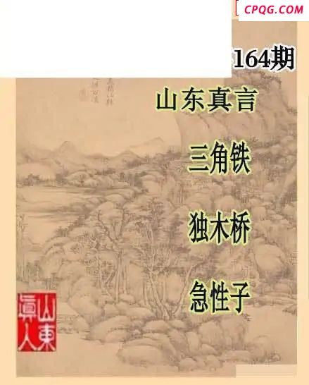 2025164期山东真言山东一句  