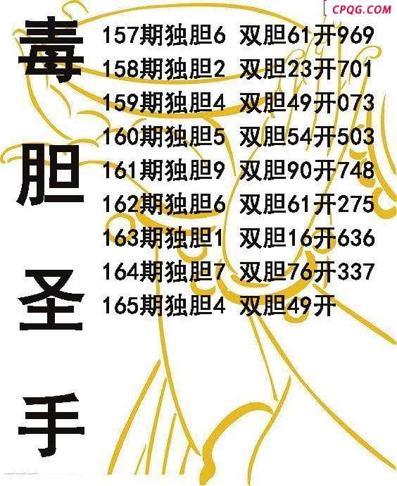 毒胆sheng手2025165期3d图谜（原创）