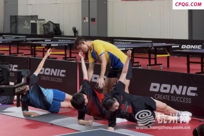 张继科乒乓球暑期集训营杭州开课 全球小将齐聚一堂