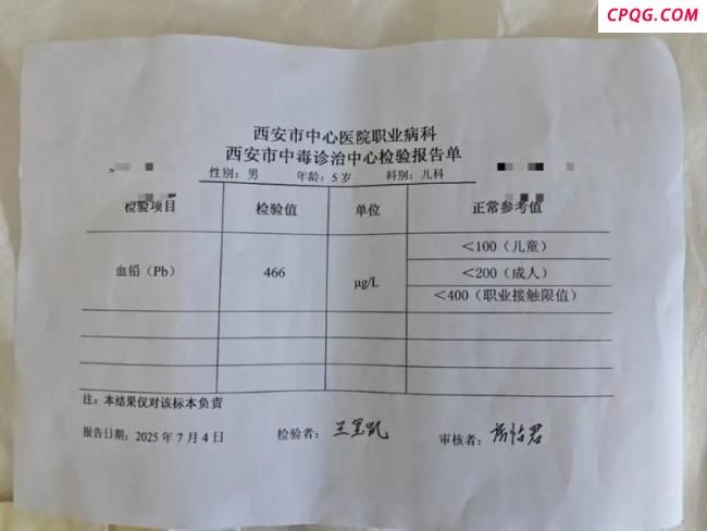 专家谈甘肃幼儿园铅中毒事件