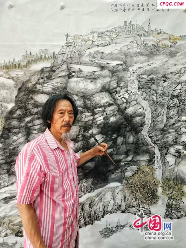 张月华：用速写记录生活 以丹青描绘人生(图)

