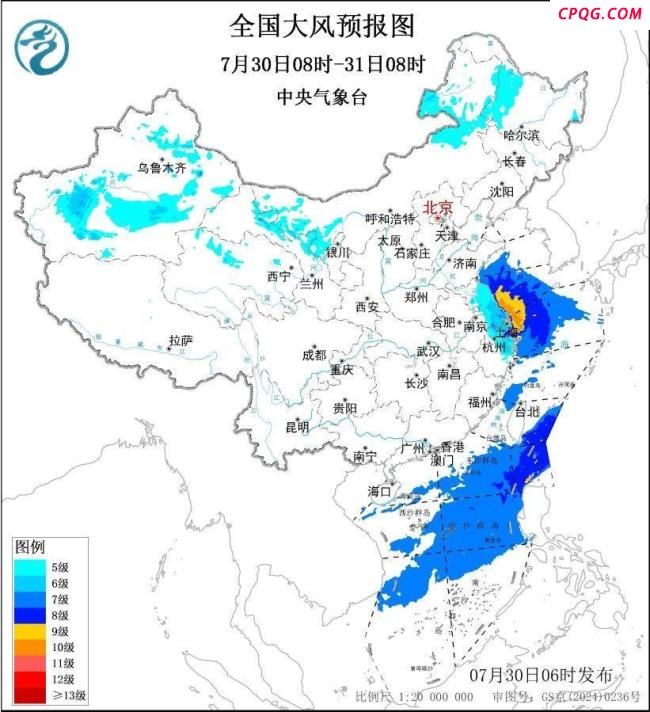 六预警齐发！出行注意 多地区面临强风雨考验