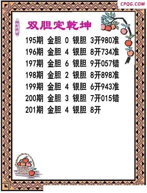 双胆乾坤2025201期3d图谜