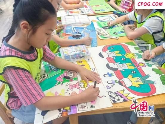 徐州睢宁：童心绘“苏超”，为赛事添彩(图)