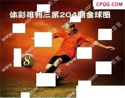 体彩P32045年204期 金球独胆图谜
