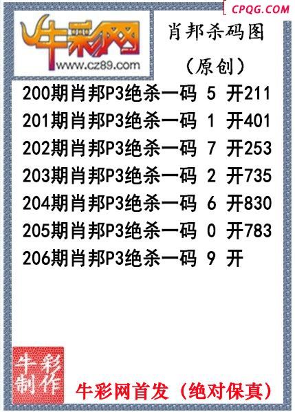 肖邦杀码2045年206期P3图谜（原创）