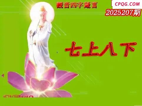 体彩P32045年207期 天霁密宗图谜