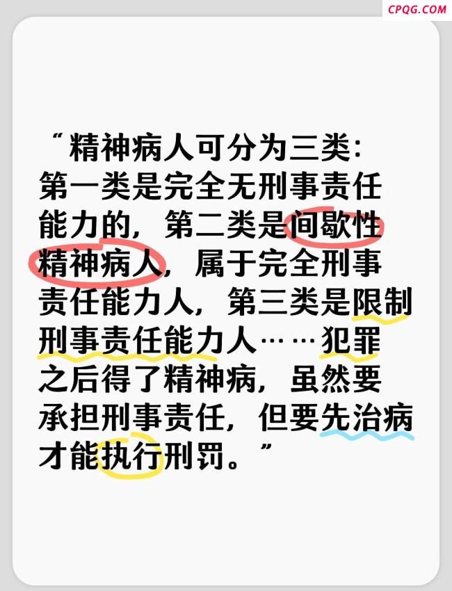 精神病是犯罪免死金牌？专家对谈 刑事责任与法益平衡