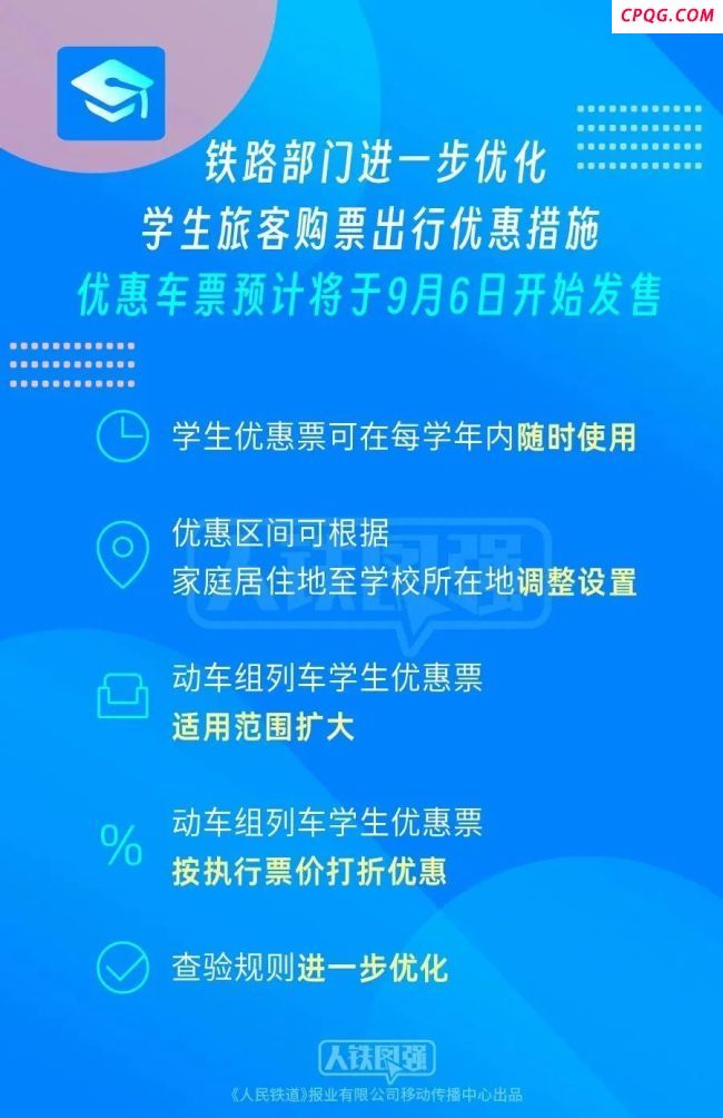 火车学生优惠票使用不再限于寒暑假