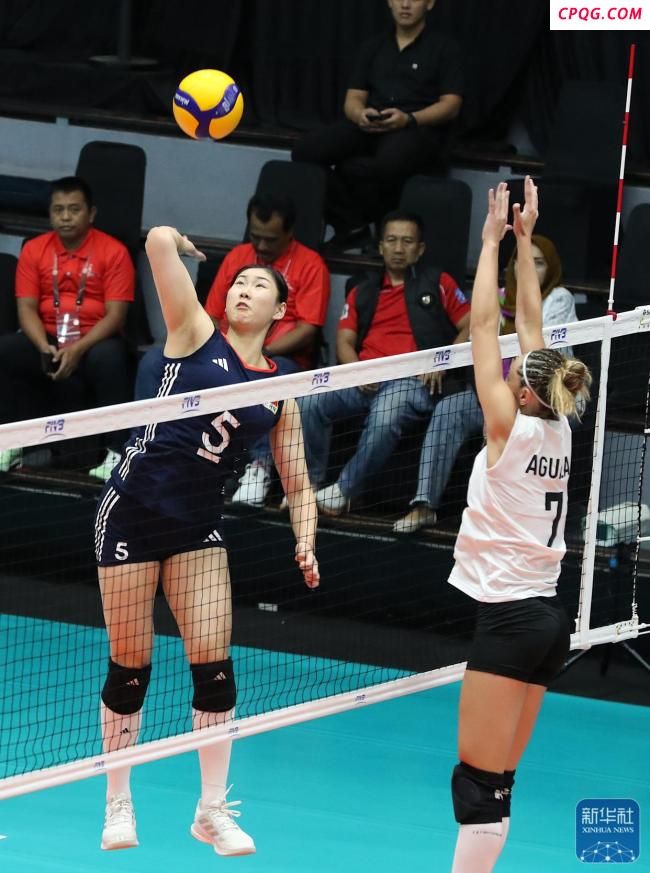 U21女排世锦赛中国队力克阿根廷