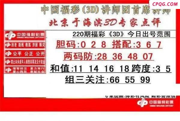 于海滨专家点评2025220期3d图谜
