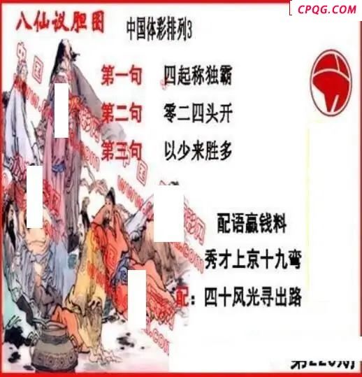 体彩P32025年220期 丹东议胆全图