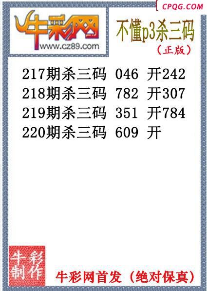 不懂杀码220期体彩P3图谜（原创）