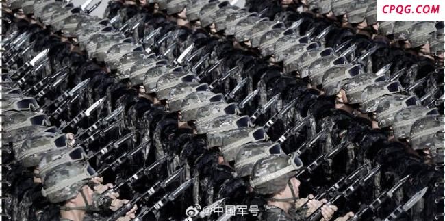 阅兵训练高清大图来了 限定版照片燃爆热血