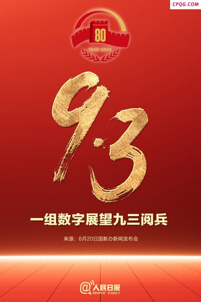 一组数字回顾九三盛大阅兵！