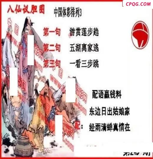 体彩P32025年245期 丹东议胆全图