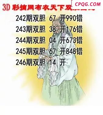布衣天下2025246期3d图谜
