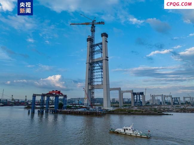 狮子洋通道建设进度更新 狮子洋大桥高度突破200米