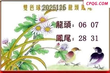 天吉鸟语断蓝25年115期双色球系列图