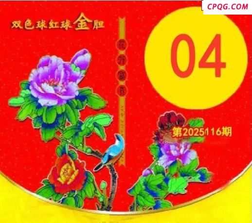 红球金胆25年116期双色球图谜