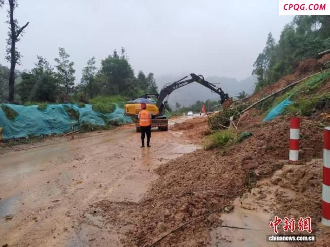 广西宁明县出现超警2.05米洪峰水位